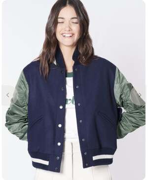 Veronica beard Joanie Varsity Jacket